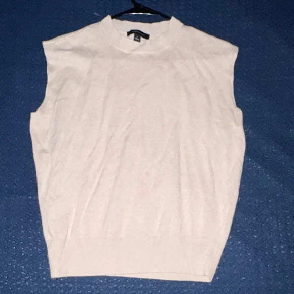 Ann Taylor Cream Crewneck Sweater - Picture 1 of 4